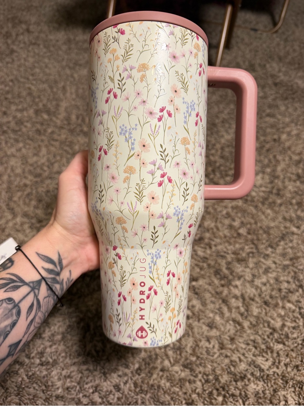 Hydrojug 40 Oz Traveler Wildflower